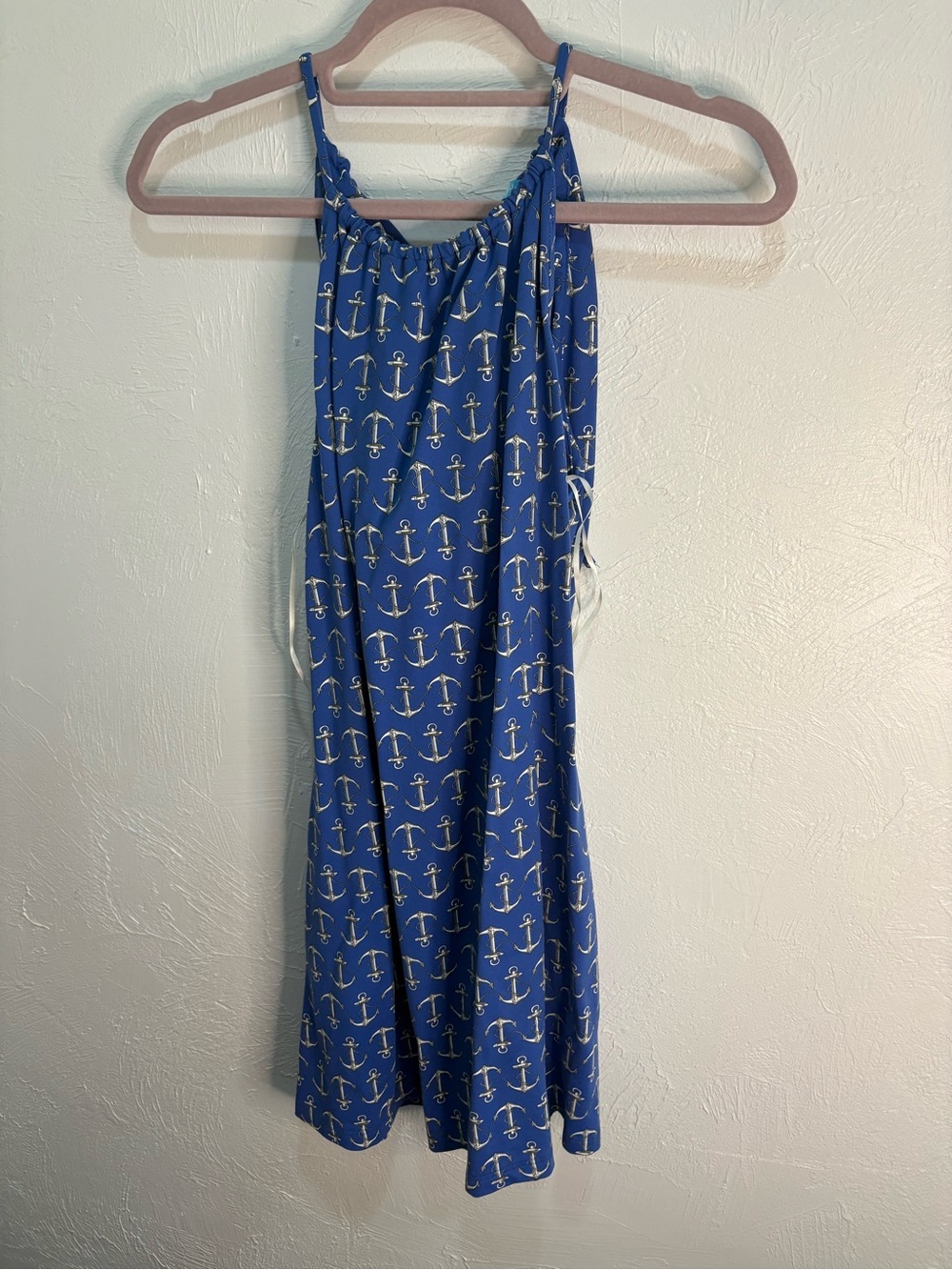 J. McLaughlin Maria Halter Dress in Anchor Print